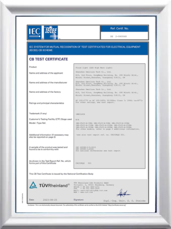 Certificate - R1