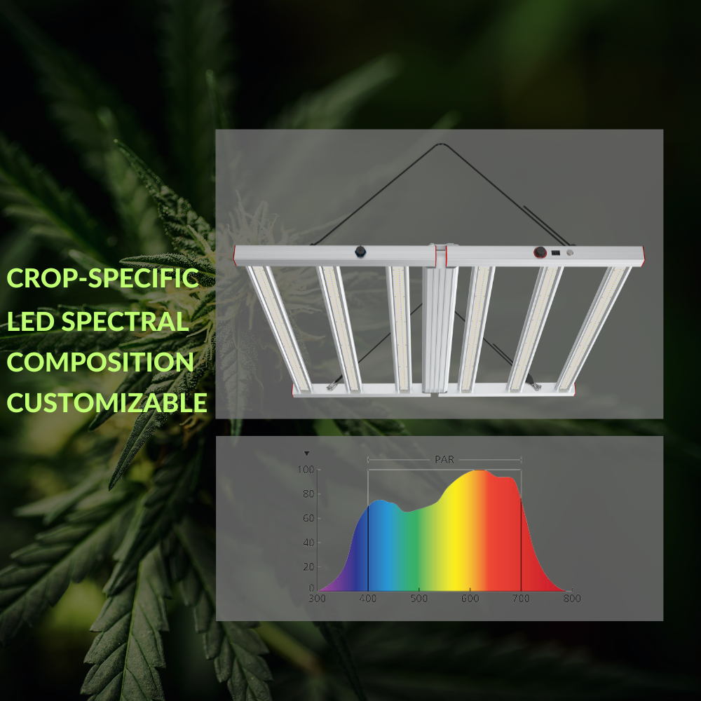 LED Lighting - Plant-specific Spectral Composition