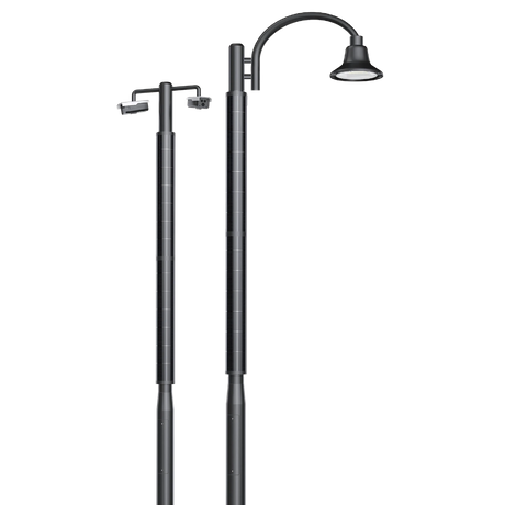 HELIOCOLUMN SOLARWRAP VERTICAL SMART POLE