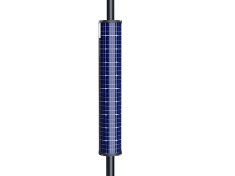 HELIOWRAP CYLINDRICAL CURVED SOLAR PANEL
