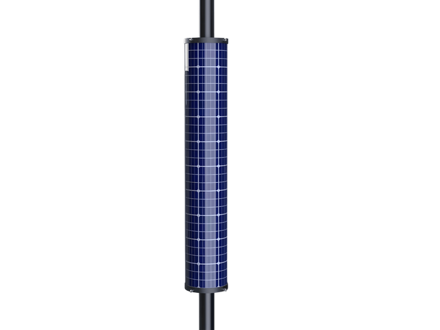 HELIOWRAP CYLINDRICAL CURVED SOLAR PANEL