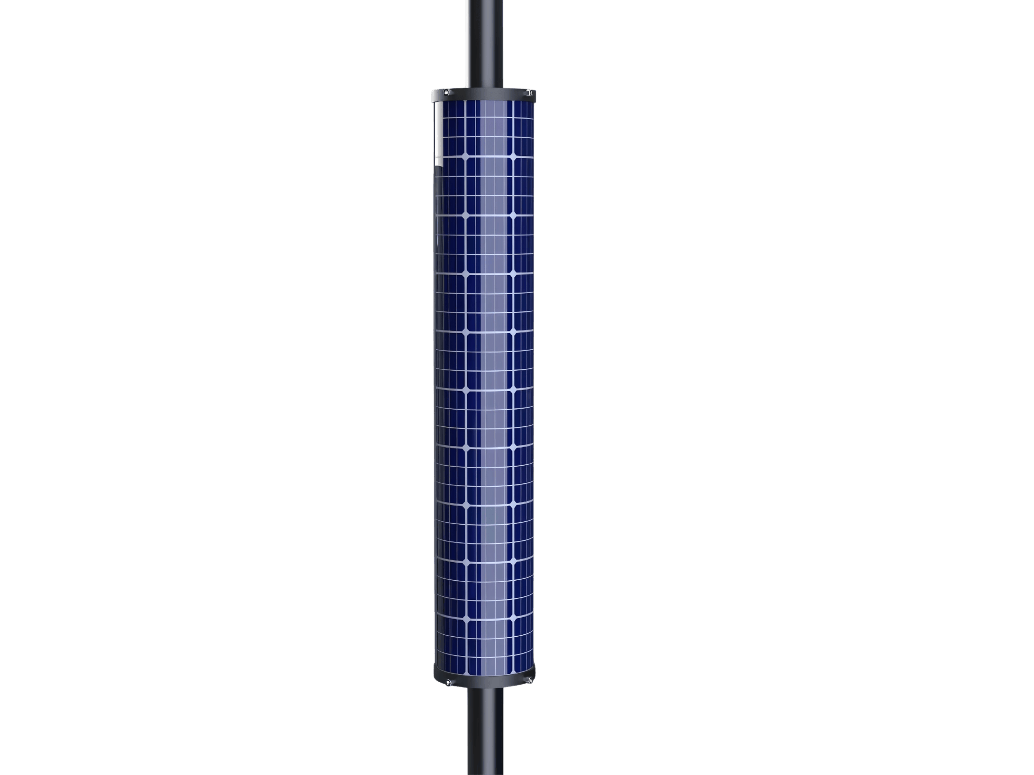 HELIOWRAP CYLINDRICAL CURVED SOLAR PANEL