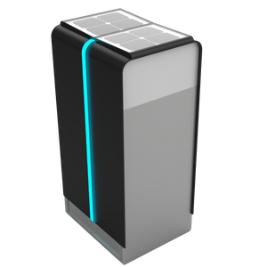 OMNIBIN Solar Smart Trash Container