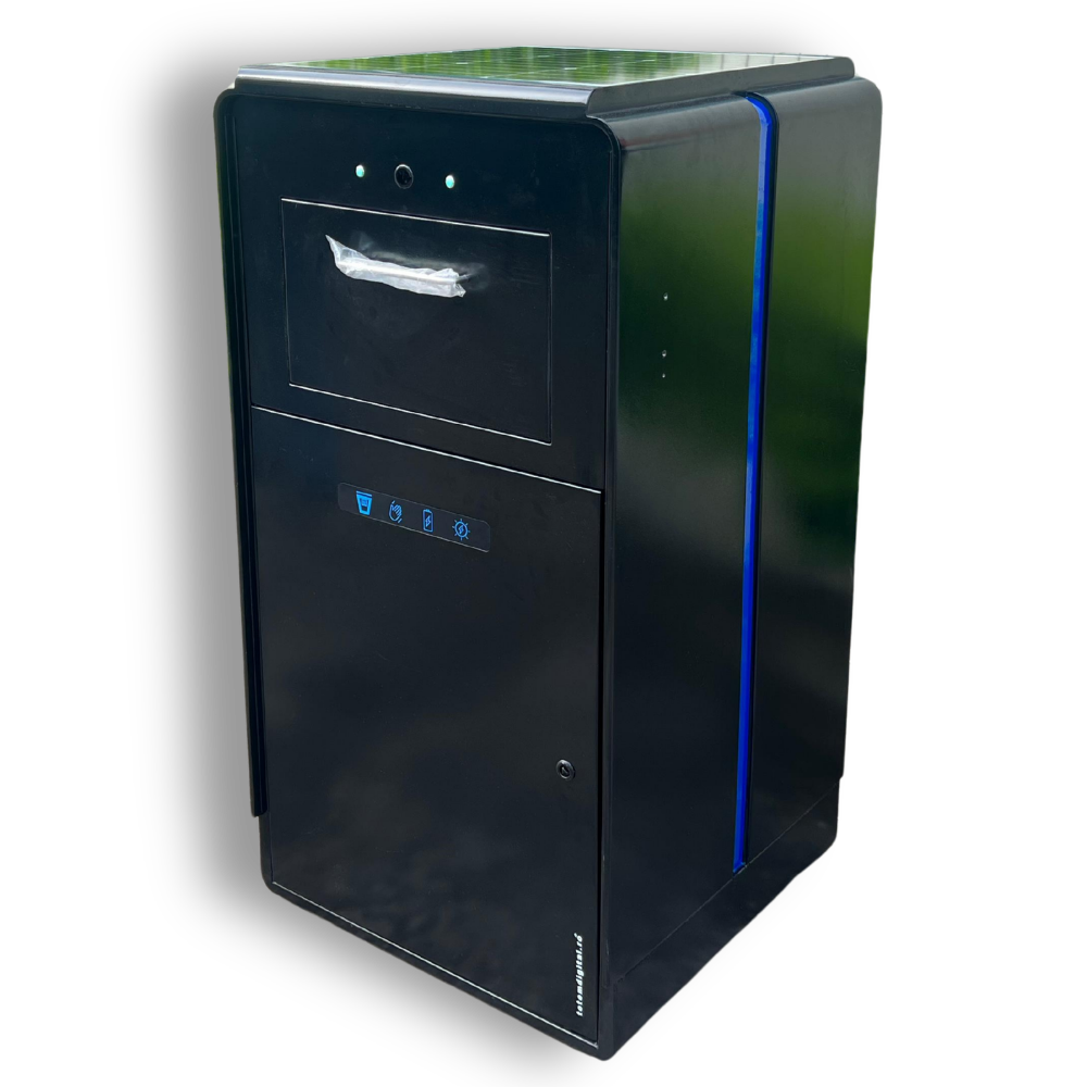 OMNIBIN Solar Smart Trash Container